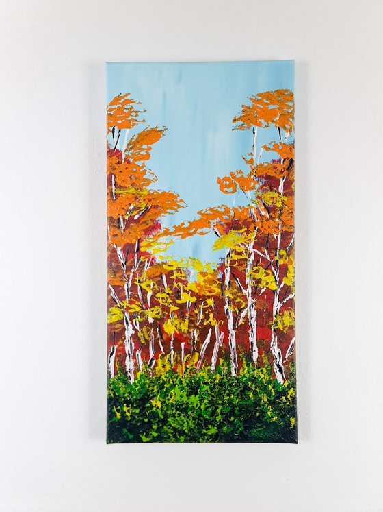 Heavenly Birches 1