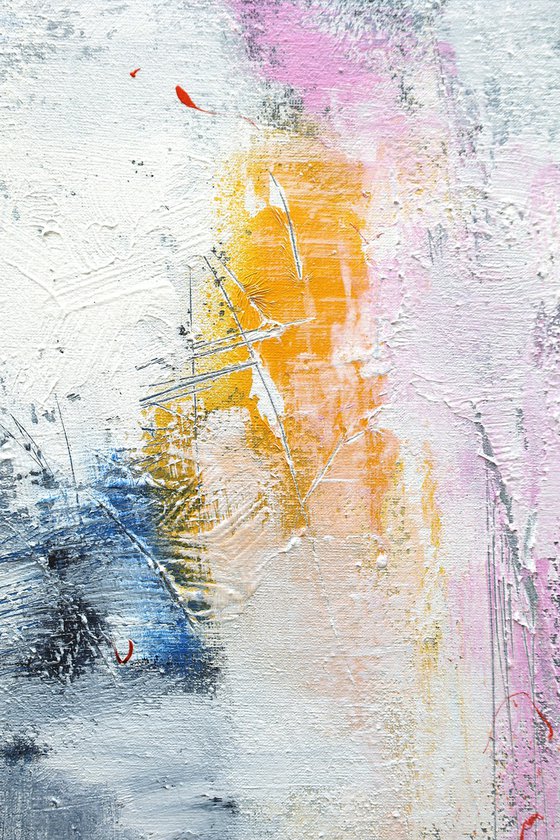 Composition with Blue and Black