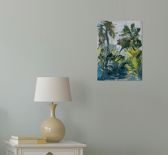 Bali Jungles Abstract Landscape