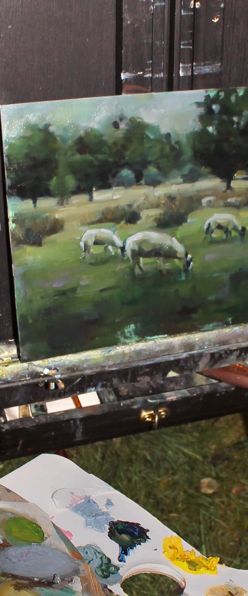 A Flock At Rest by Jade Eynon