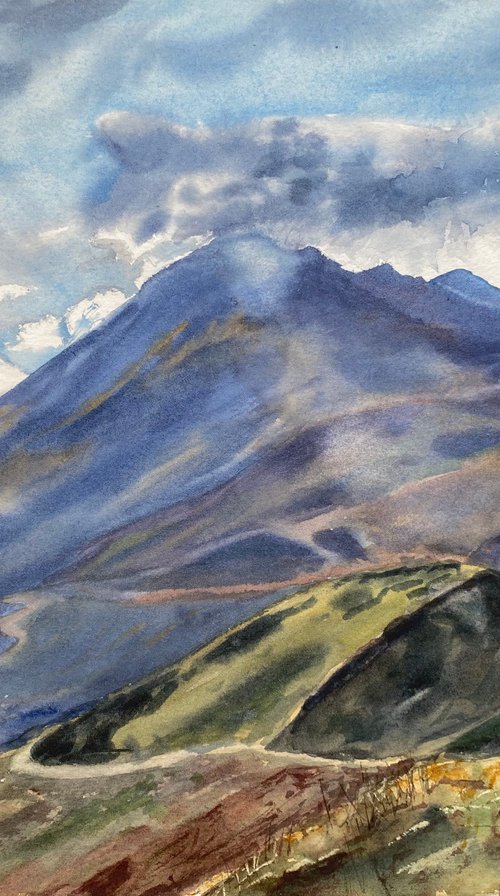 Aqua: Thunderstorm is coming by Alla Semenova