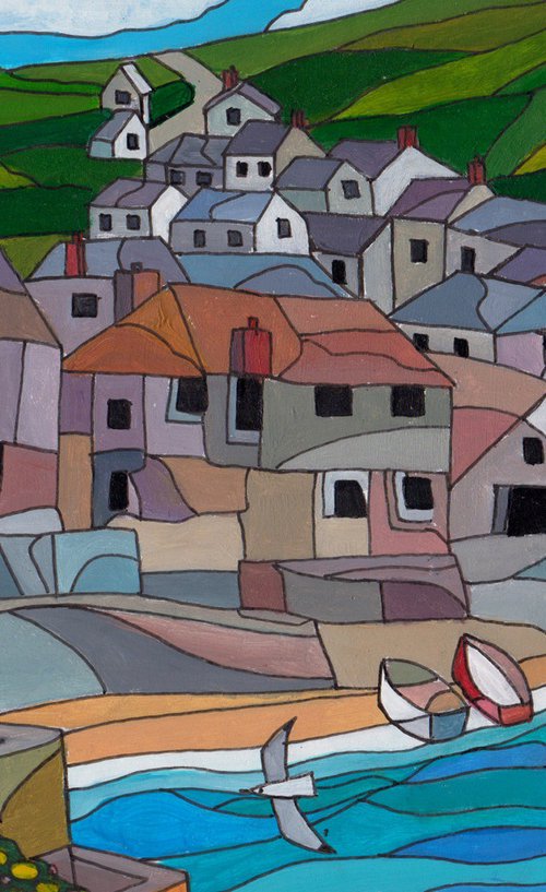 "High tide, Port Isaac" by Tim Treagust