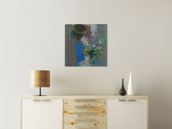 Spring bouquet 60x60 cm