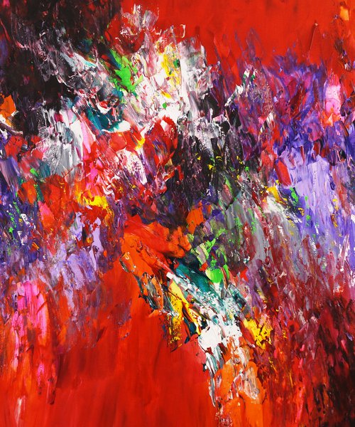 Red Daydream XXL 1 by Peter Nottrott