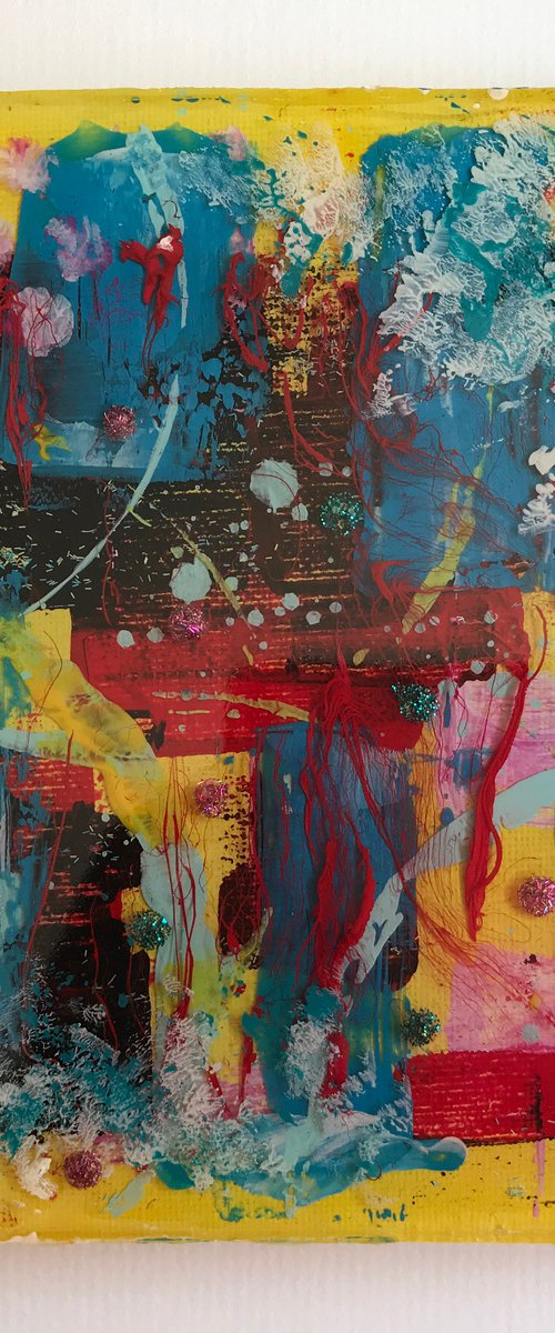 Mini Abstract Collage #2 by Hernan Reinoso