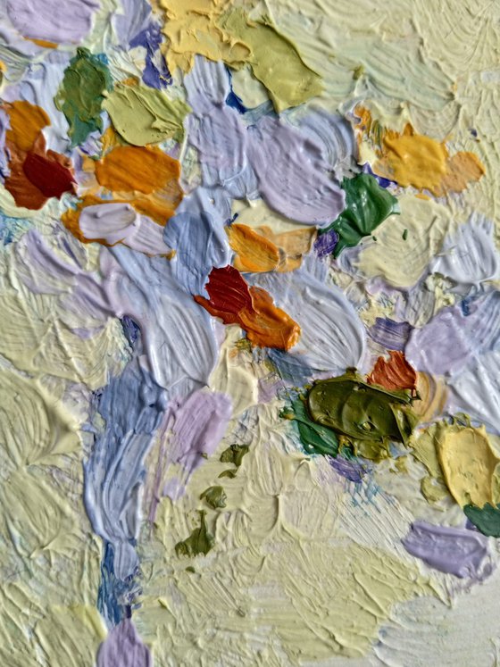 Poplars in the morning sun