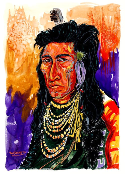 Shoshoni Chief by Ben De Soto