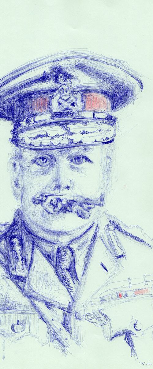 WW1 psychopaths -Haig by Wim Carrette