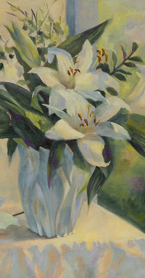 Lilies by Maria Stockdale