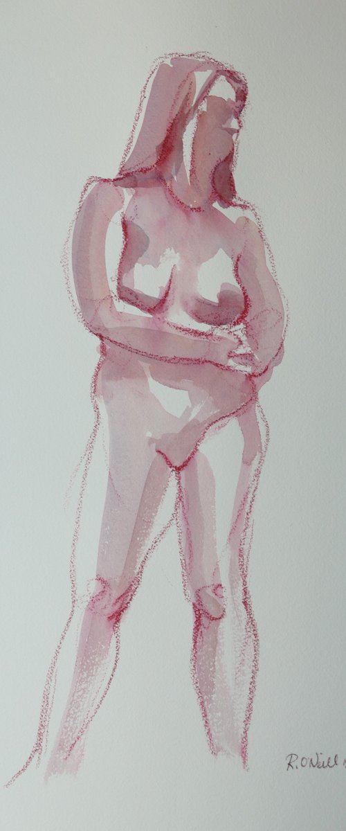 standing female nude by Rory O’Neill