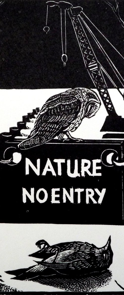 Nature No Entry by Rebecca Coleman