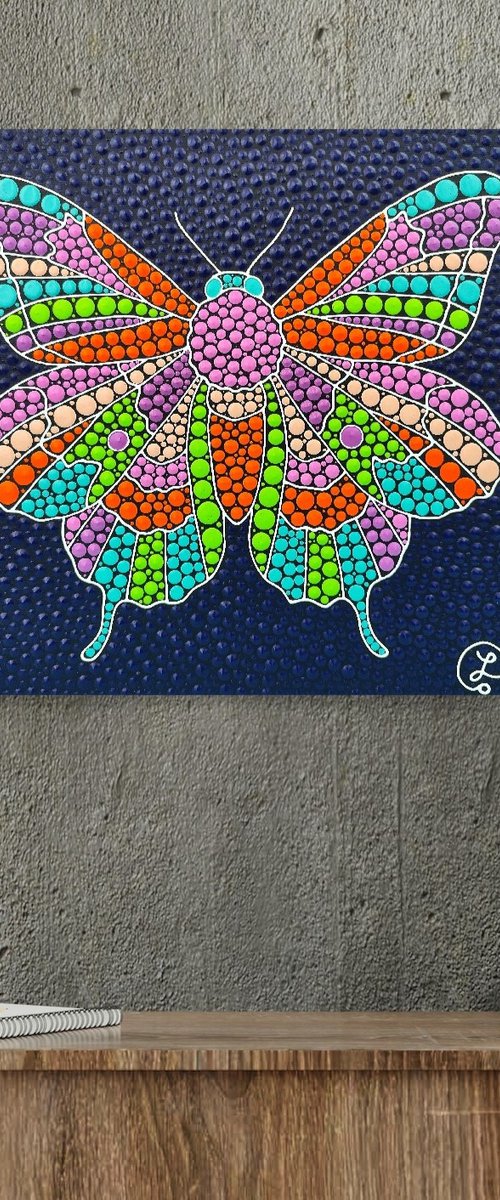 Colorful Butterfly by Oxana Lazari