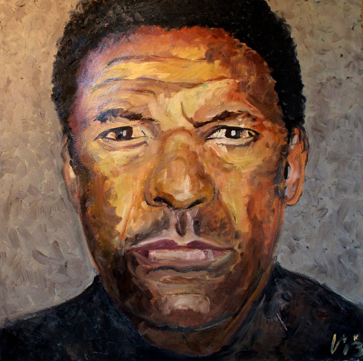 Icon - Denzel Washington by Ken Vrana