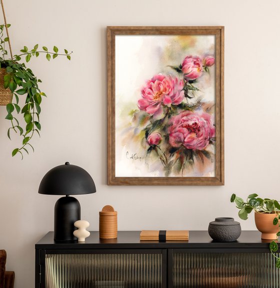 Pink Peonies