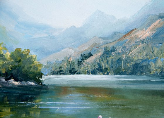River landscape.