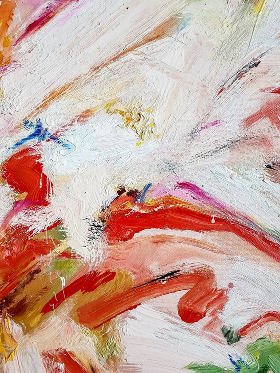 -Variability- Abstract Expressionism painting In the style of Willem de Kooning by Retne