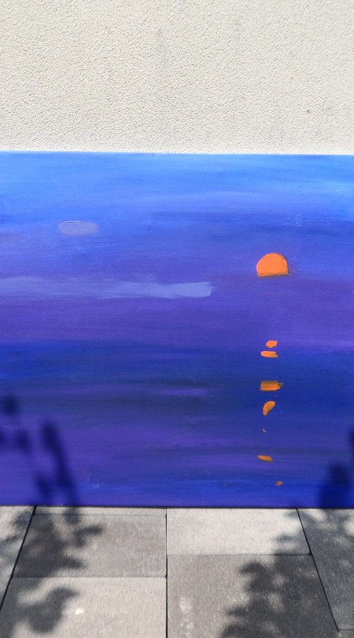 "Moon landscape" by Yehor Dulin