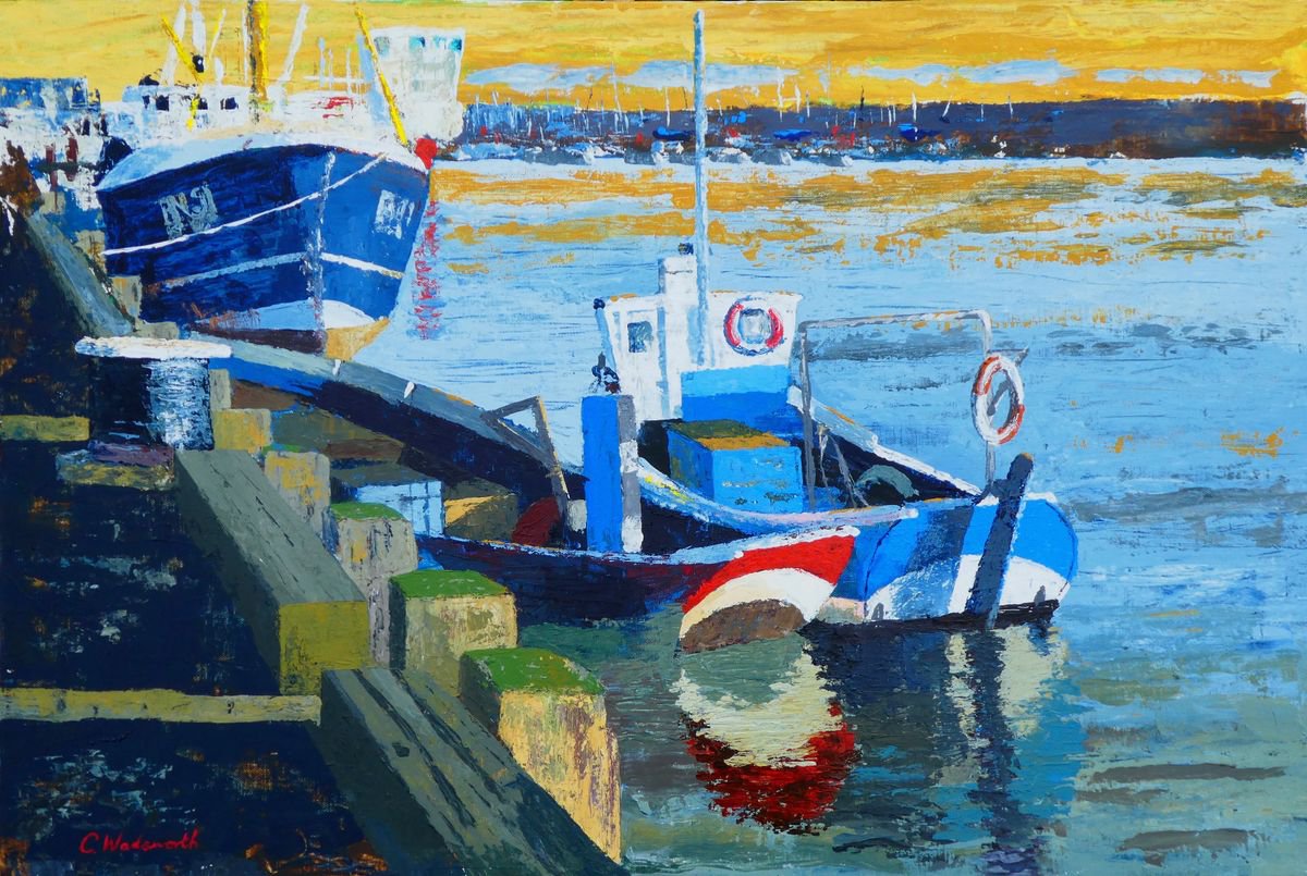Scarborough Harbour by Colin Wadsworth