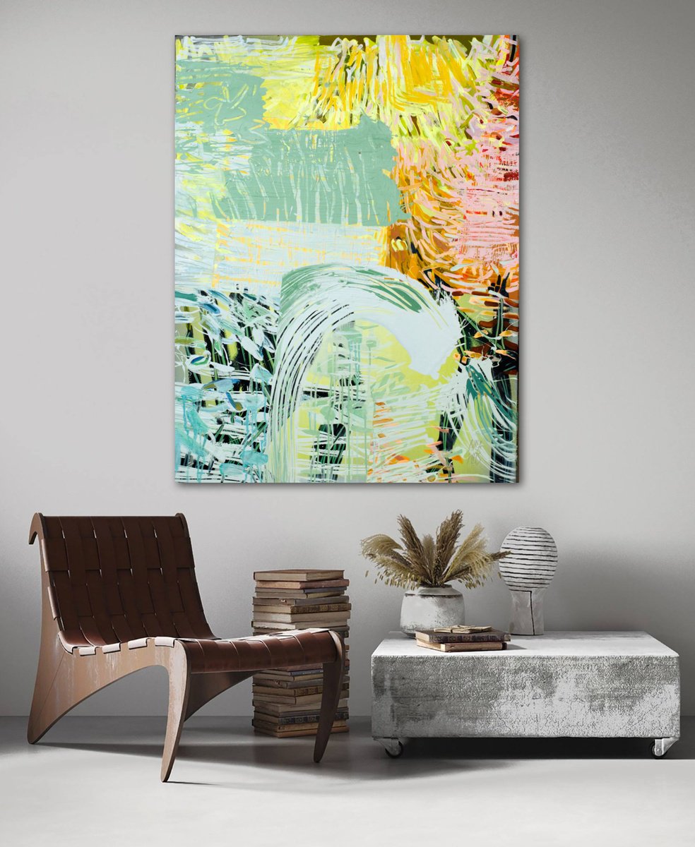 Flower Stories By Mila Weis, 35 X 46, Artwork For Sale On Artfinder