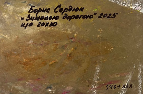 Winter Road through Quiet Forests