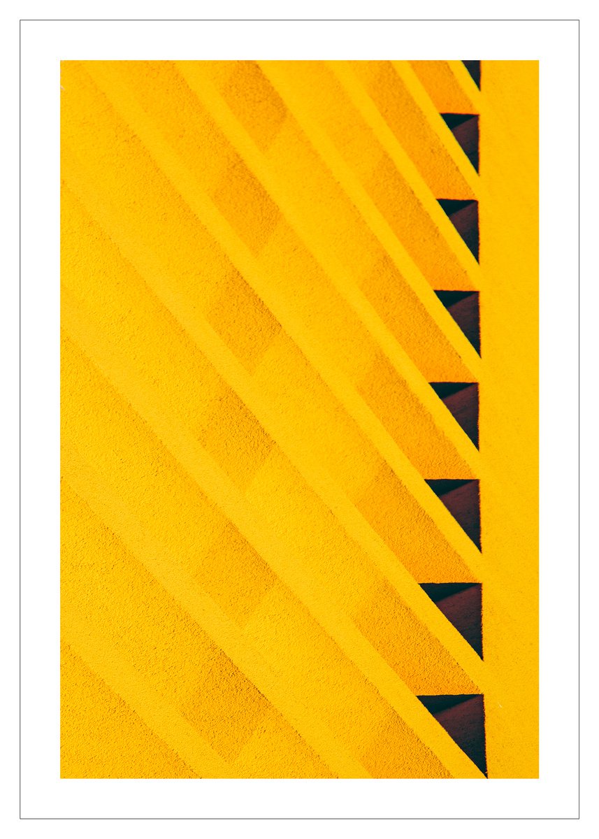 Geometric Abstract Photograph By Beata Podwysocka, 20 X 28, Wallscape 107, Original Artwork