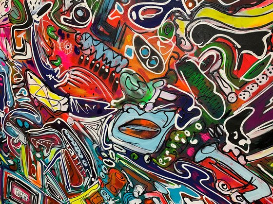 78''x65''(200x165cm), Life in Colors 20