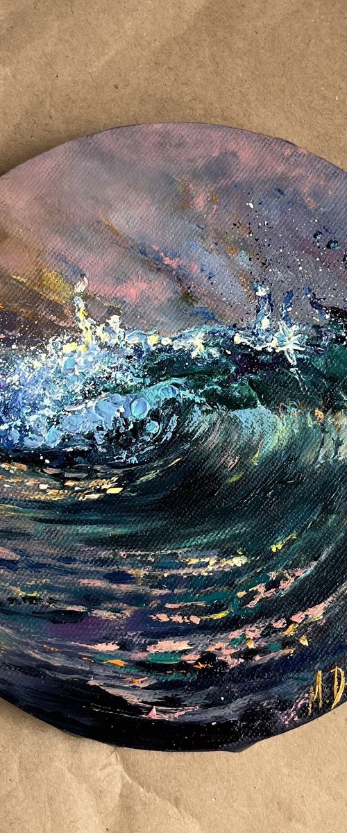 Ocean’s Hidden Light by Myroslava Denysyuk