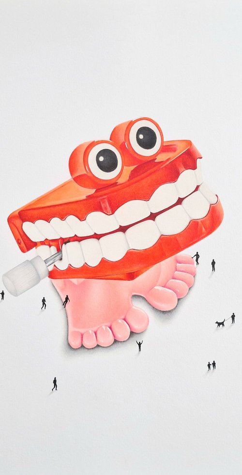 Clockwork teeth by Daniel Shipton
