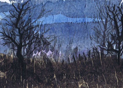 Winter Blues by Aidan Flanagan Irish Landscapes