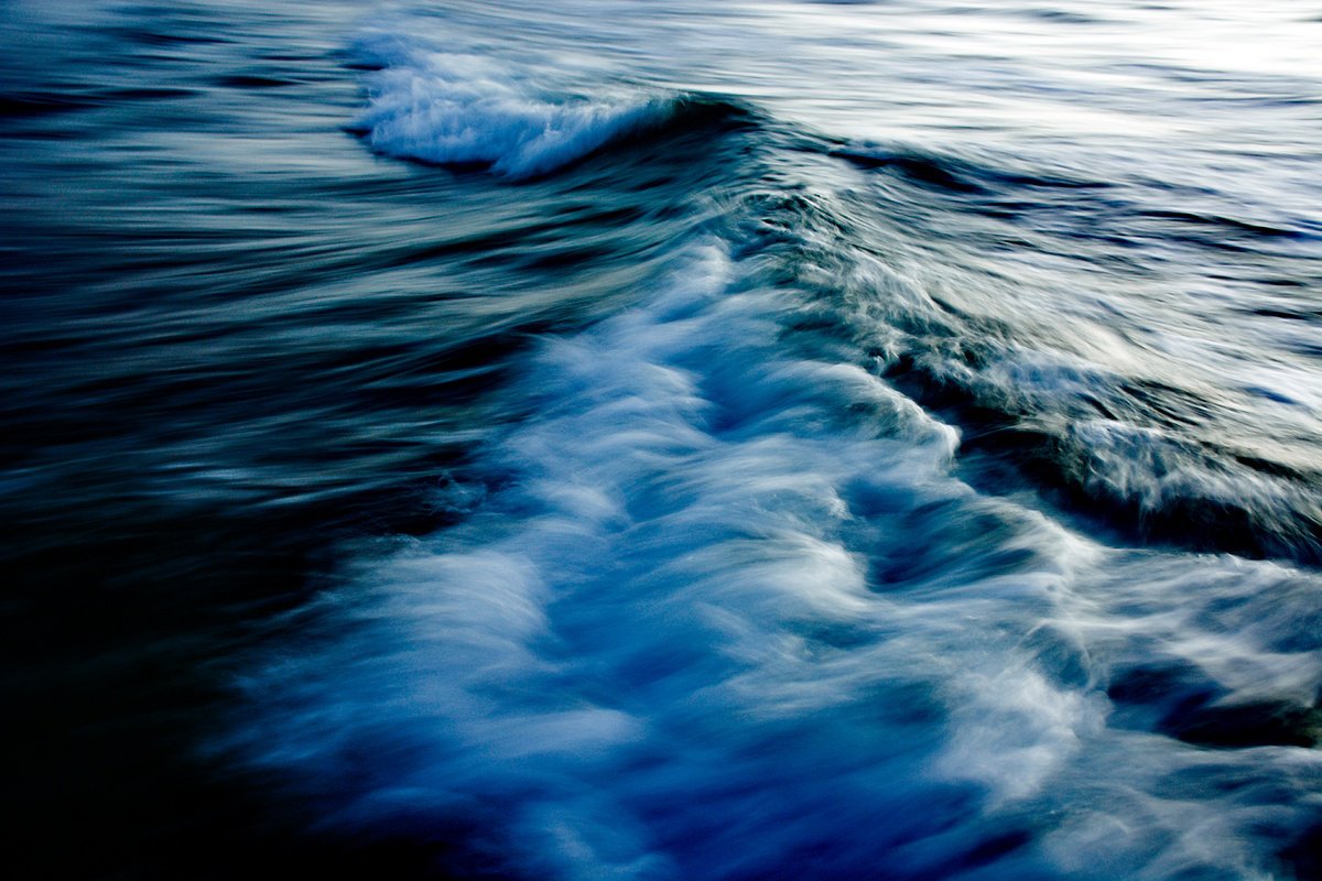 Landscape Photograph By Tal Paz-Fridman, 22 X 16", The Uniqueness Of Waves Xlv, Original Artwork