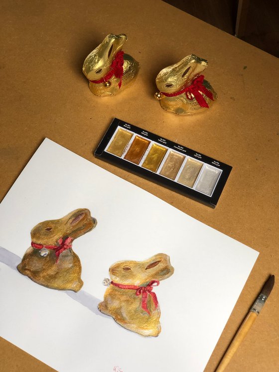 Lindt Gold Easter Bunnies
