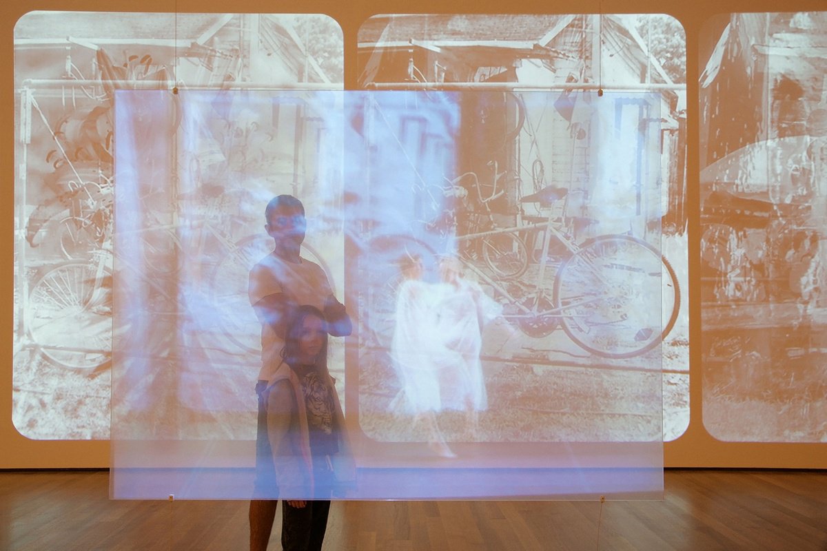 Impressionistic Portrait Photograph By Journey Gong, 24 X 16", Between, Original Artwork