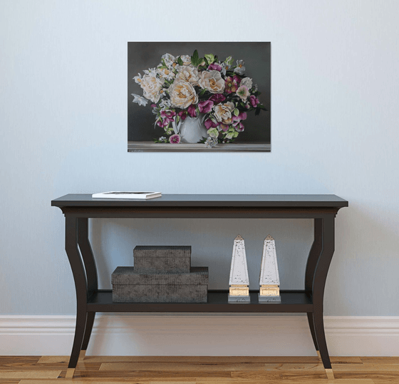 Floral Still Life Painting