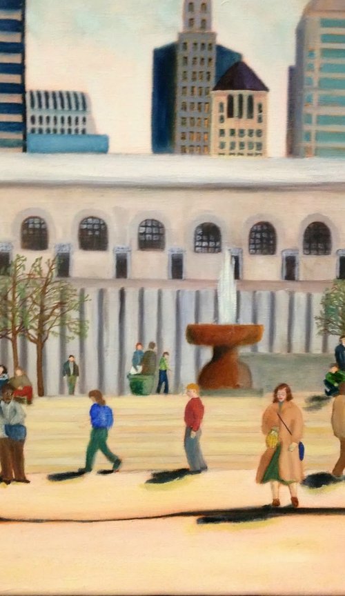 BRYANT PARK by Leslie Dannenberg