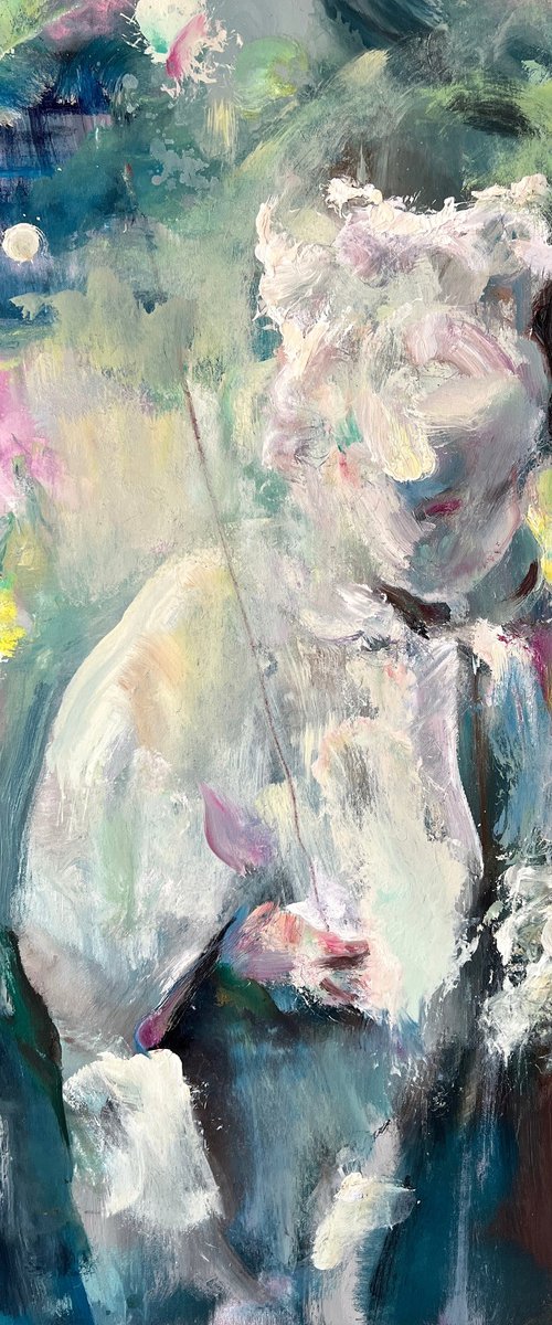 Girl With Balloon by Zakhar Shevchuk