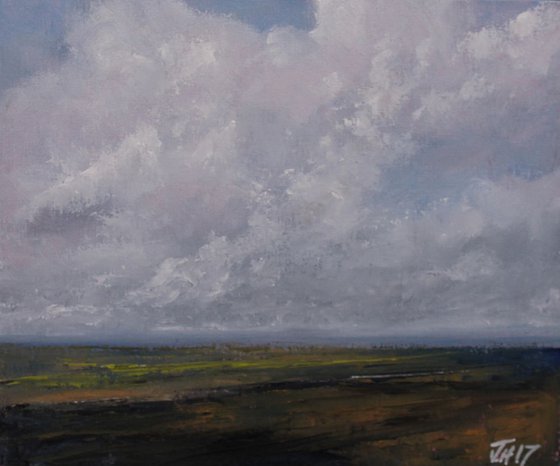 Clouds over the moor