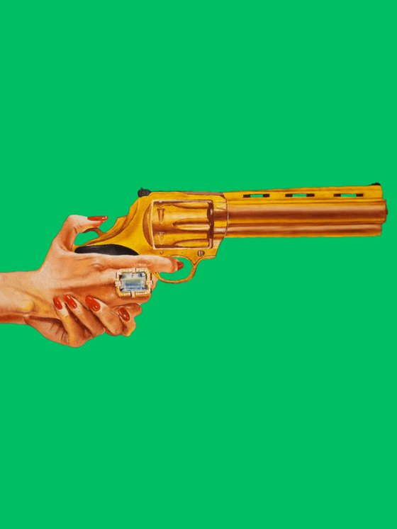 Cocked & Loaded - Pop Art - House Decor