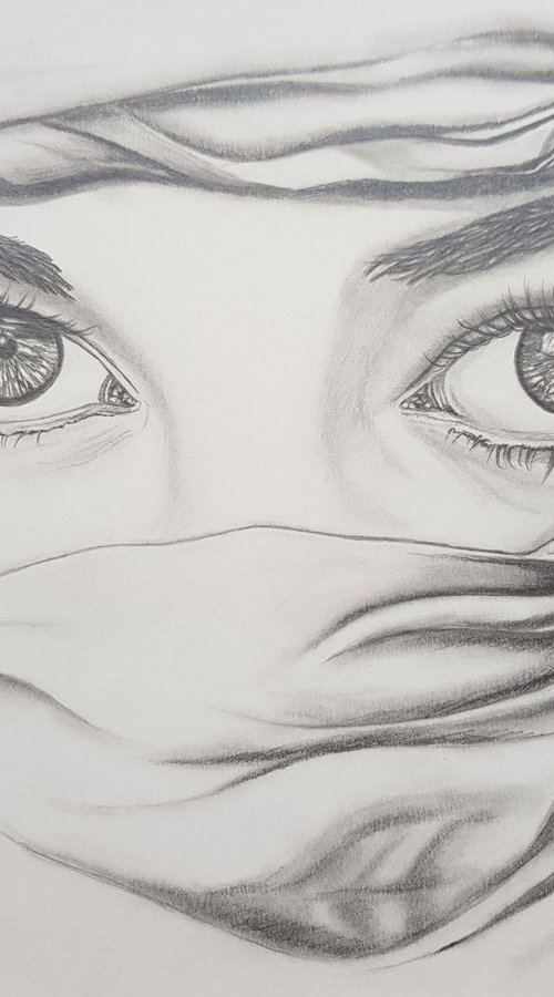 Arabic lady by Deimante Bruzguliene