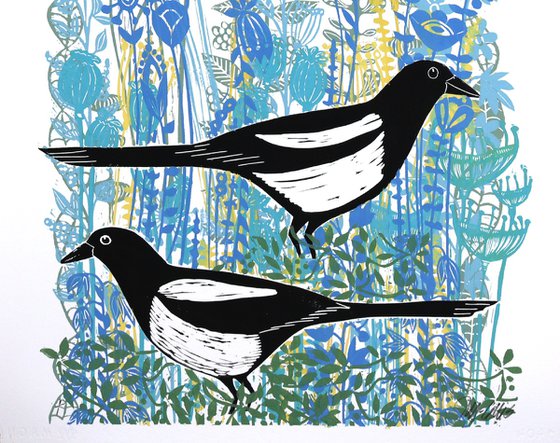 Two Magpies