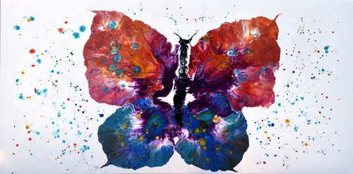 Batterfly - Extra Large Abstract Painting by Nataliya Stupak