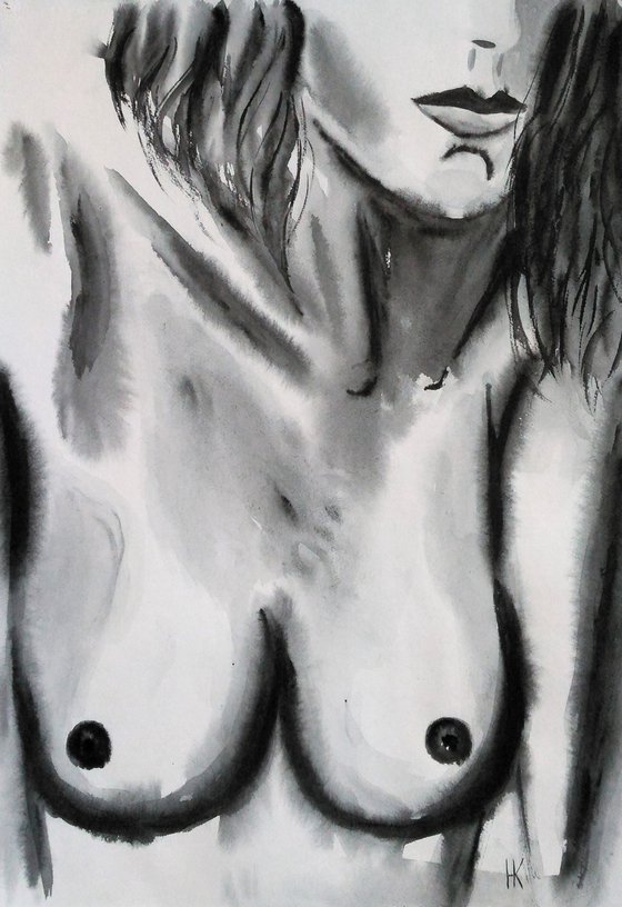 Woman Nude Painting