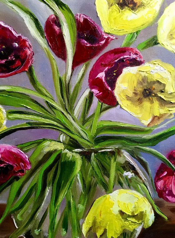 Bouquet of tulips