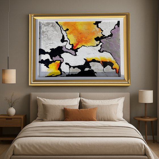 Quadro acrilico "KAOS"