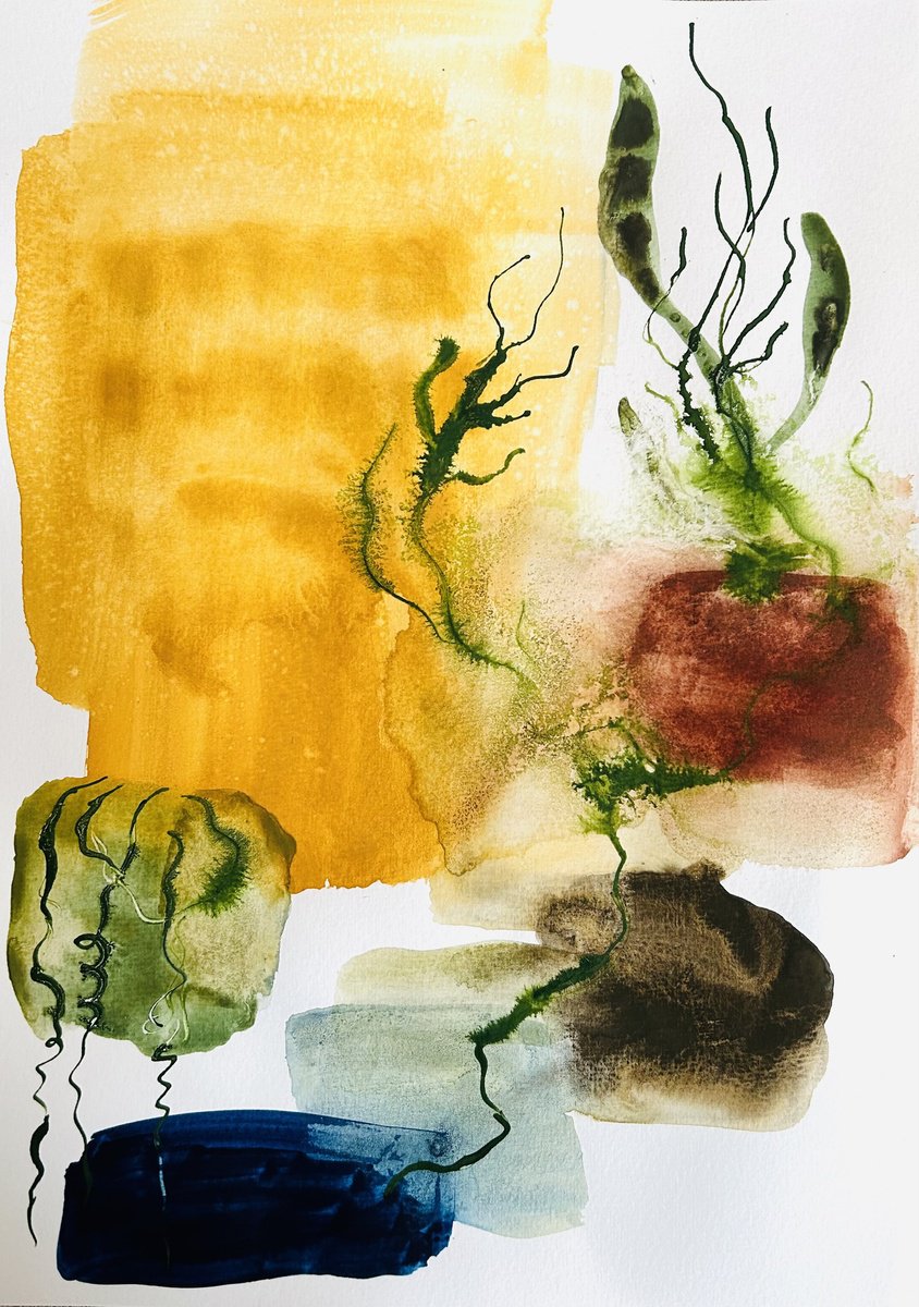 Earth - ?s Breath 5 By Ryoko Minamitani, 11 X 17, Artwork For Sale On Artfinder