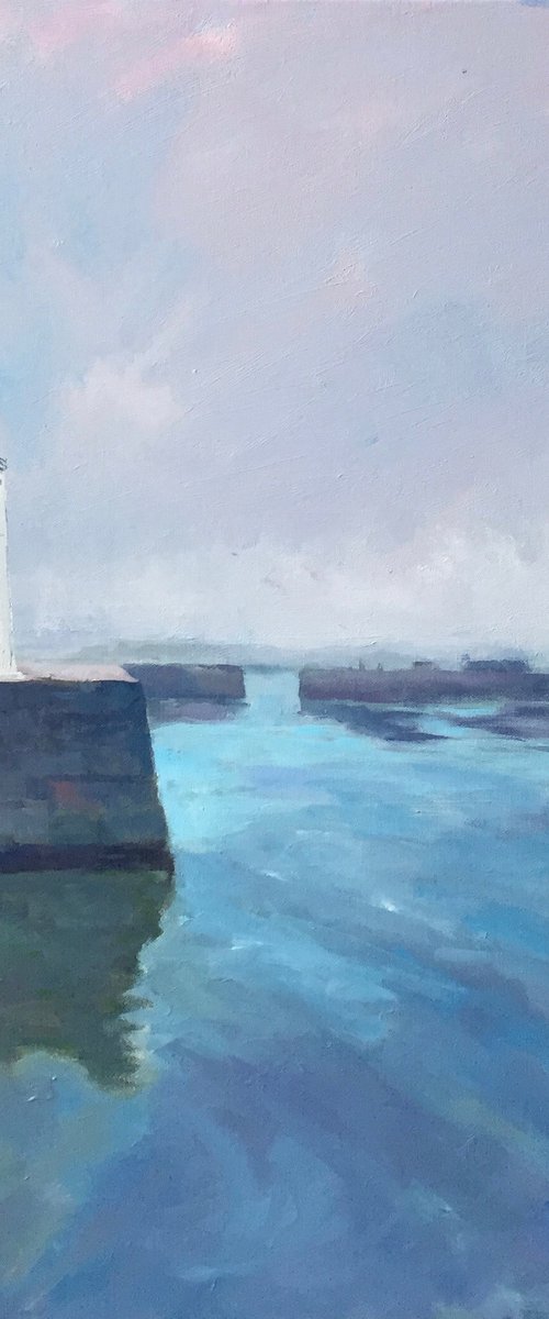 'Low levels, Anstruther Harbour, Fife' by Stephen Howard Harrison