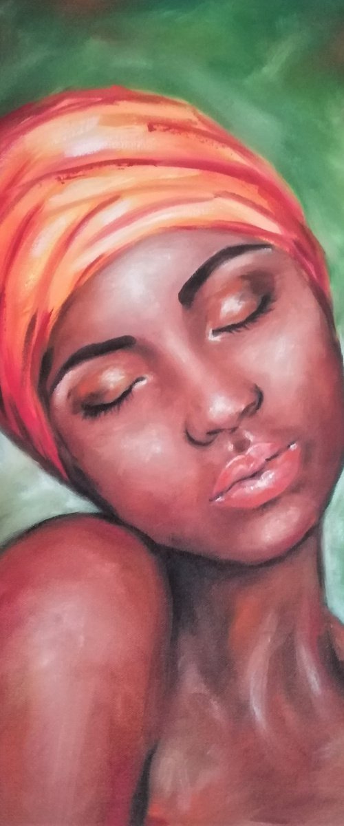 African Sleeping Beauty by Mateja Marinko