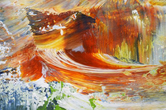 Echoes in Blue and Fire