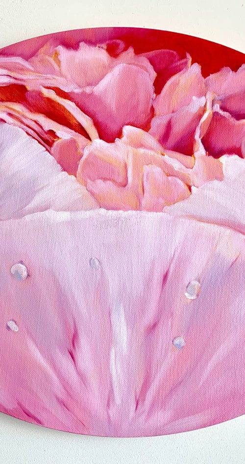 Pink Peony by Ilze  Ērgle - Vanaga