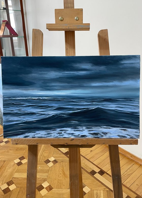 Stormy ocean