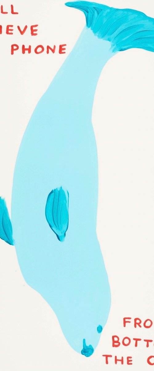 I will Retrieve Your Phone by David Shrigley